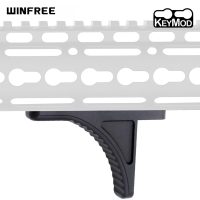 WINFREE Metal AR-15 Handstop Gripstop compatible with keymod handguard 3.15"- Black
