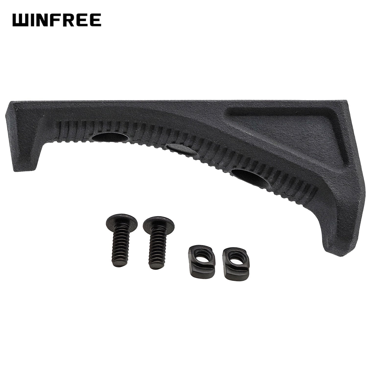 WINFREE M-Lok Angled Foregrip Polymer Hand Stop - 3.94 inch - Image 4