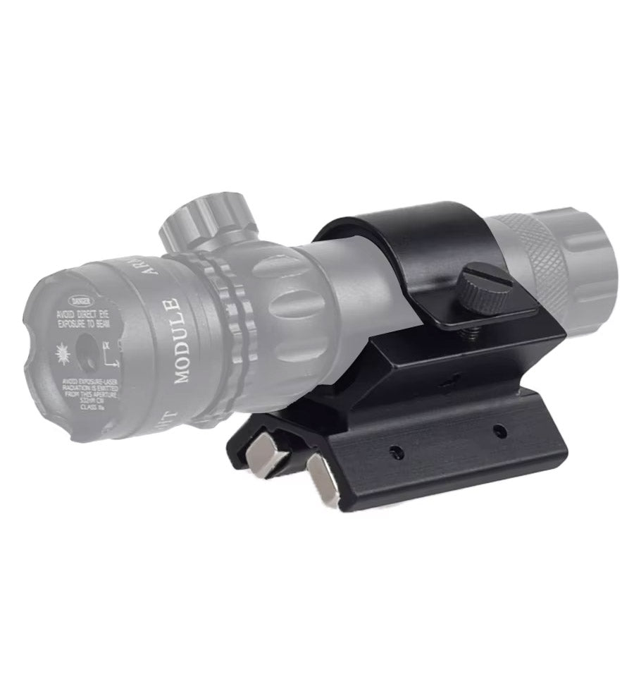 WINFREE 1 inch Magnetic Gun Barrel Mount For Flashlight Torch Shotgun Accessories - Low Profile - Image 2