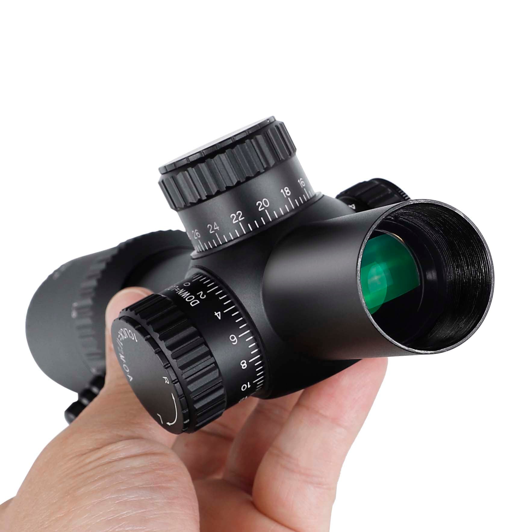 WINFREE® WR 1-4X24 SFP Compact Rifle Scope 1-4x LPVO Optics - Image 11