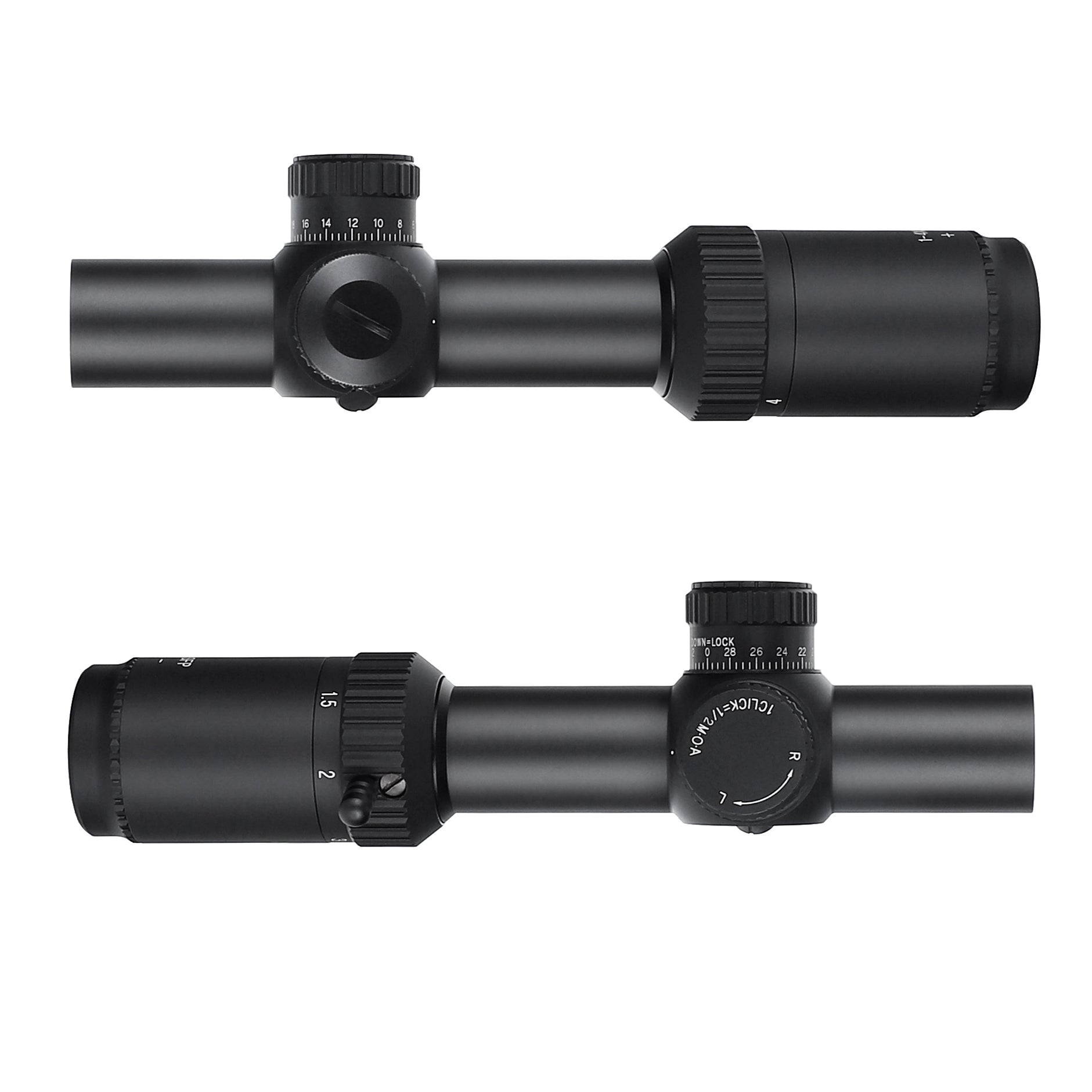 WINFREE® WR 1-4X24 SFP Compact Rifle Scope 1-4x LPVO Optics - Image 13