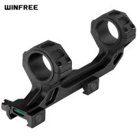 WINFREE 1-Piece1 inch 30mm Picatinny Cantilever Scope Mounts with Bubble Level