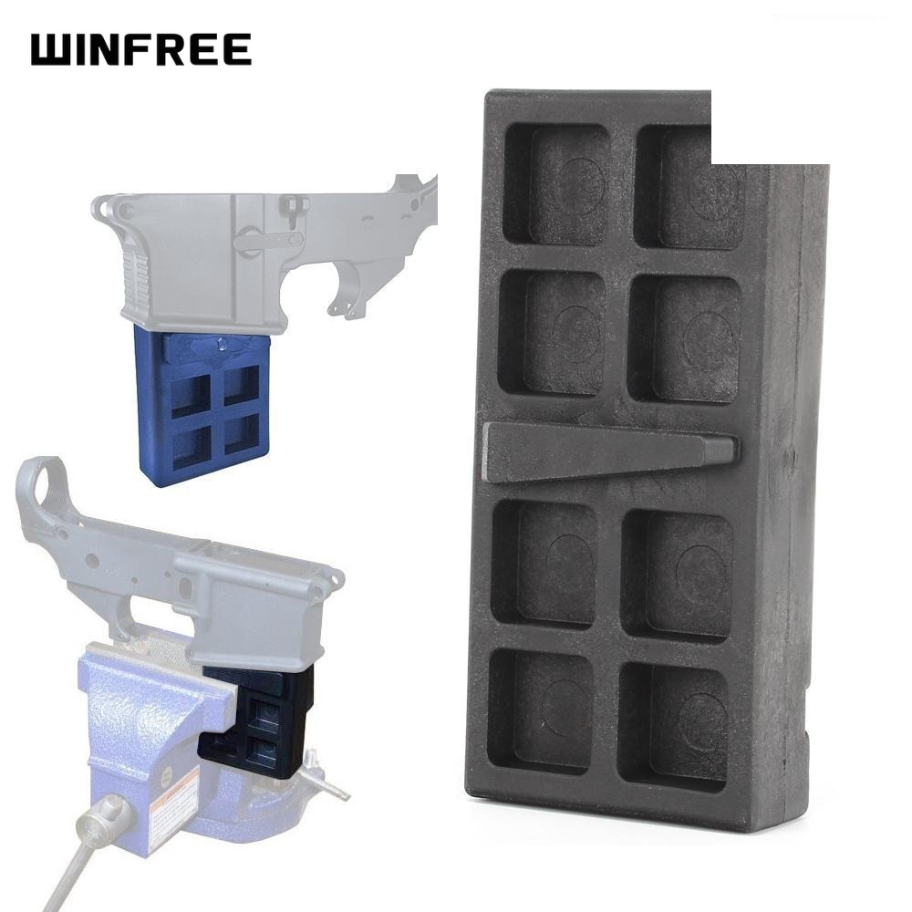 WINFREE AR-15/M16 Lower Receiver Vise Block Magazine For .223/5.56