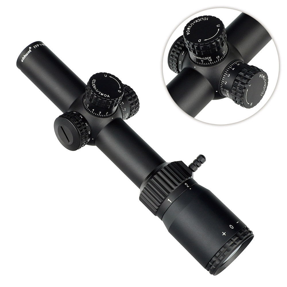 WINFREE® LR 1-6X24 FFP Compact Rifle Scopes Budget 1-6x LPVO Optics for AR15 - Image 18
