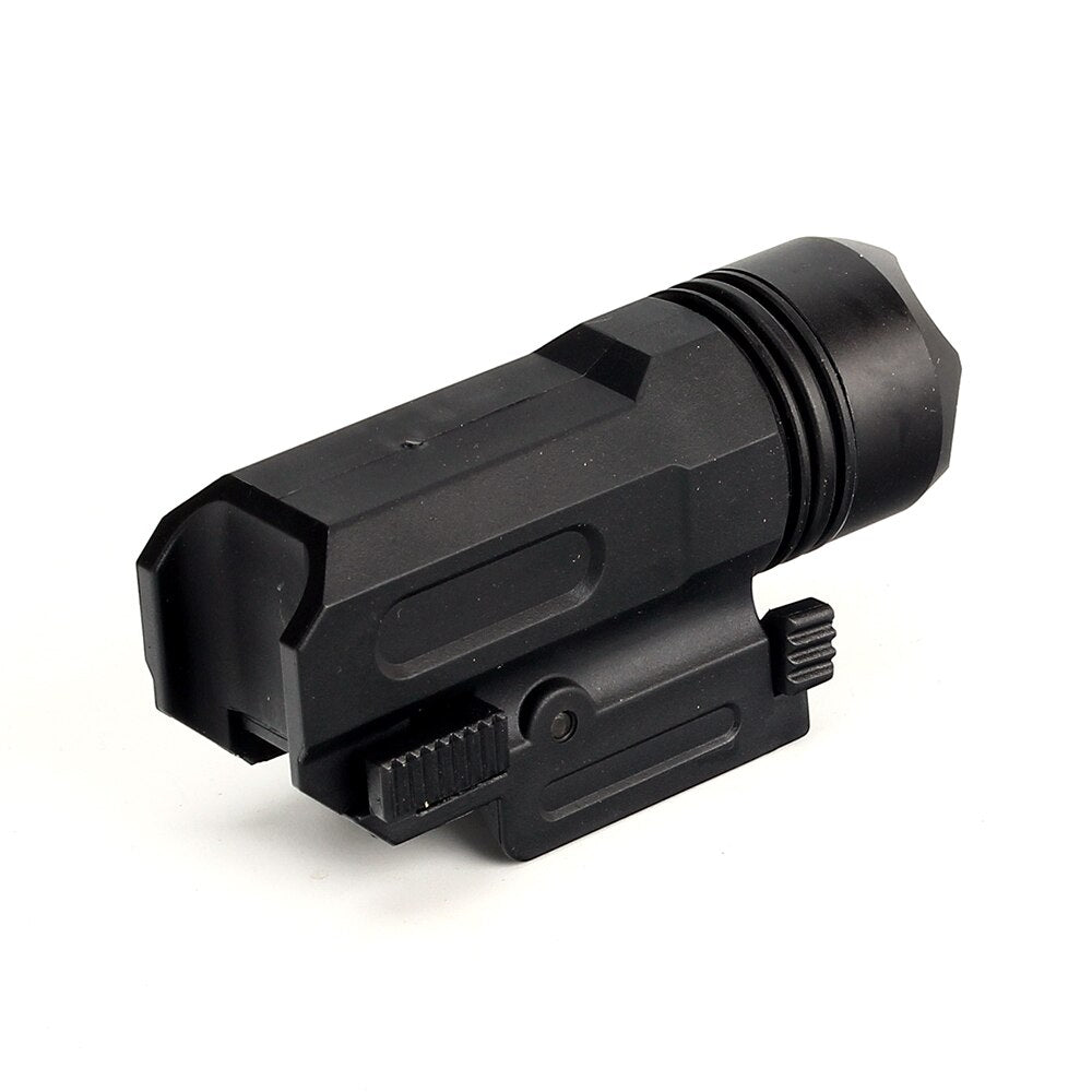 WINFREE Tactical 150 Lumen LED Flashlight with Quick Release Picatinny Mount White Light - Image 5
