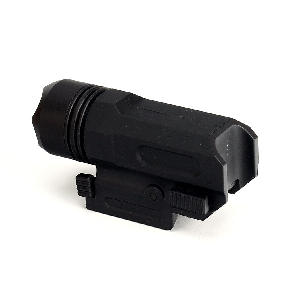 WINFREE Tactical 150 Lumen LED Flashlight with Quick Release Picatinny Mount White Light - Image 7