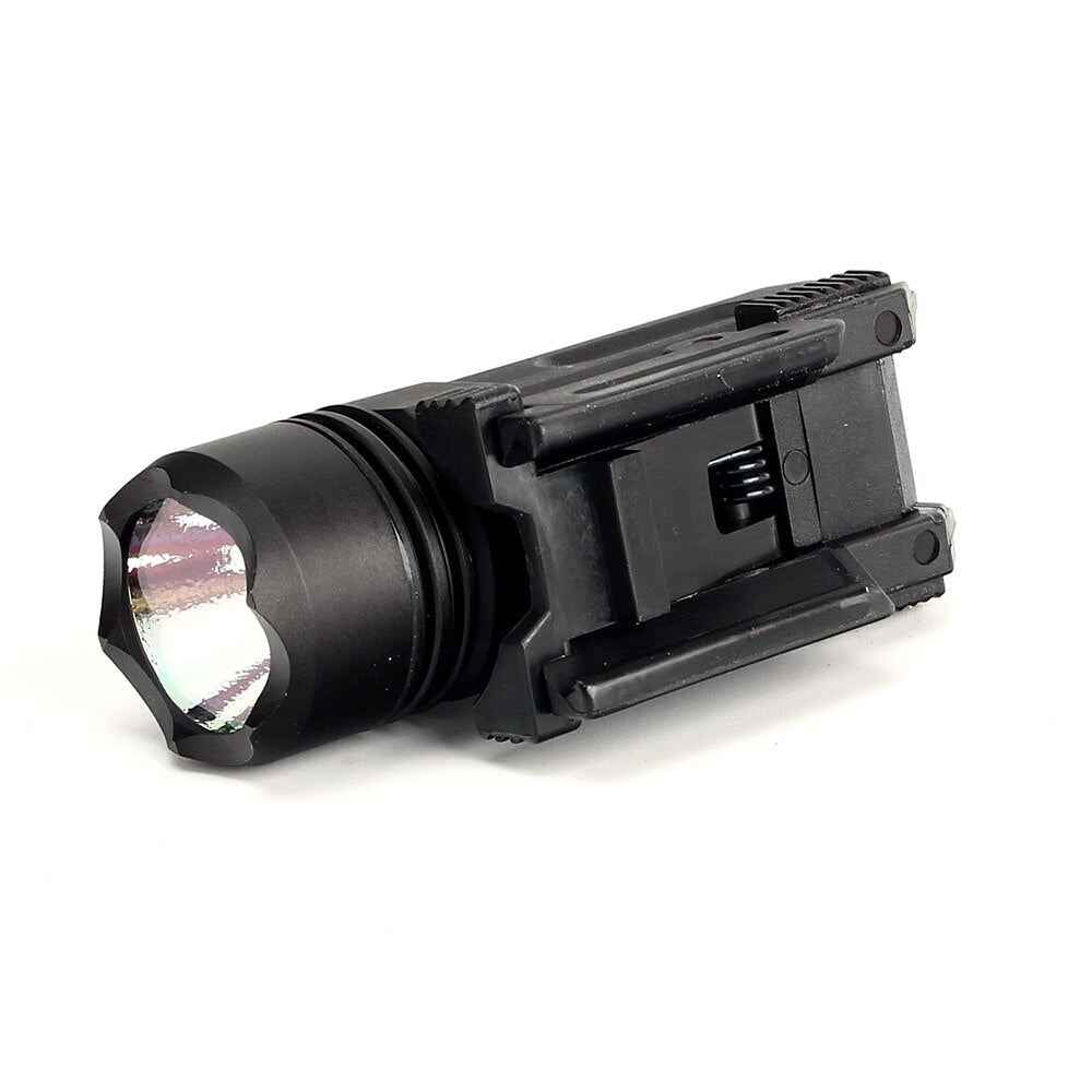 WINFREE Tactical 150 Lumen LED Flashlight with Quick Release Picatinny Mount White Light - Image 4