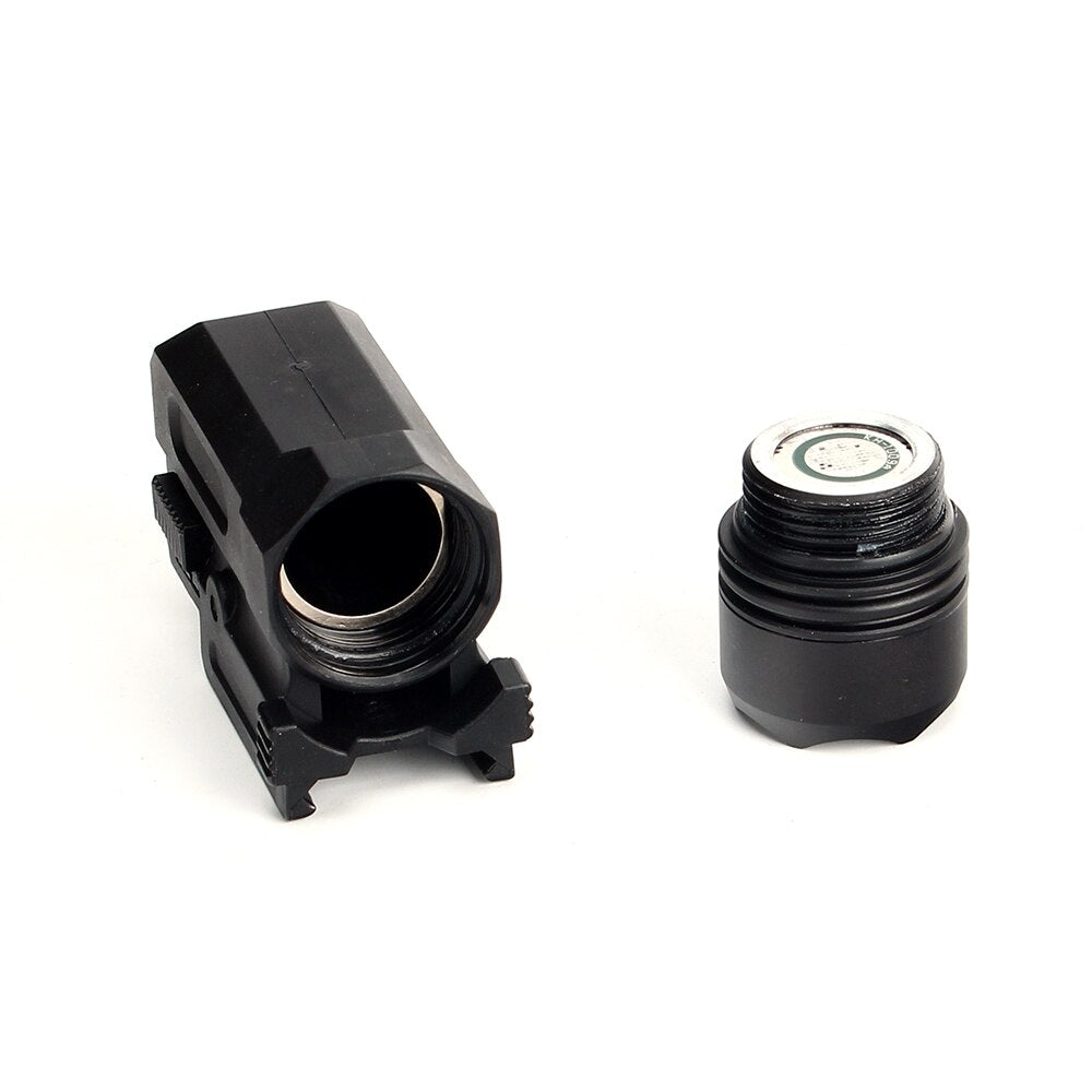 WINFREE Tactical 150 Lumen LED Flashlight with Quick Release Picatinny Mount White Light - Image 8