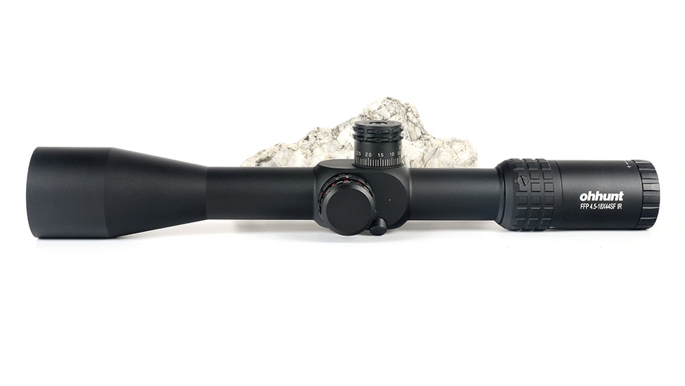 WINFREE® 4.5-18X44 SFIR Tactical FFP Rifle Scopes Side Parallax R/G Glass Etched Reticle Lock Reset - Image 16