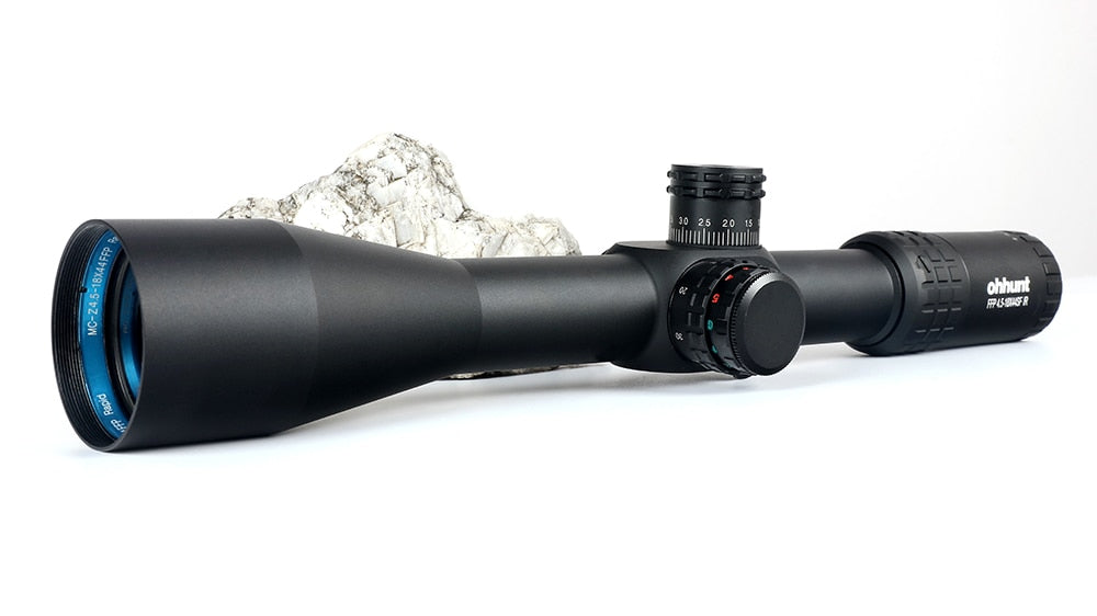 WINFREE® 4.5-18X44 SFIR Tactical FFP Rifle Scopes Side Parallax R/G Glass Etched Reticle Lock Reset - Image 17