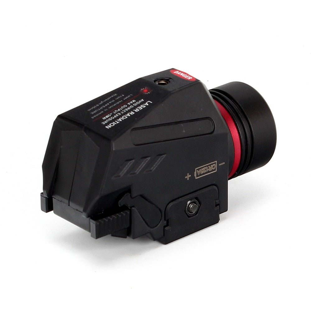 WINFREE Tactical 150 Lumen Red LED Flashlight Integrated Combo For AR AK Picatinny Rail system - Image 9