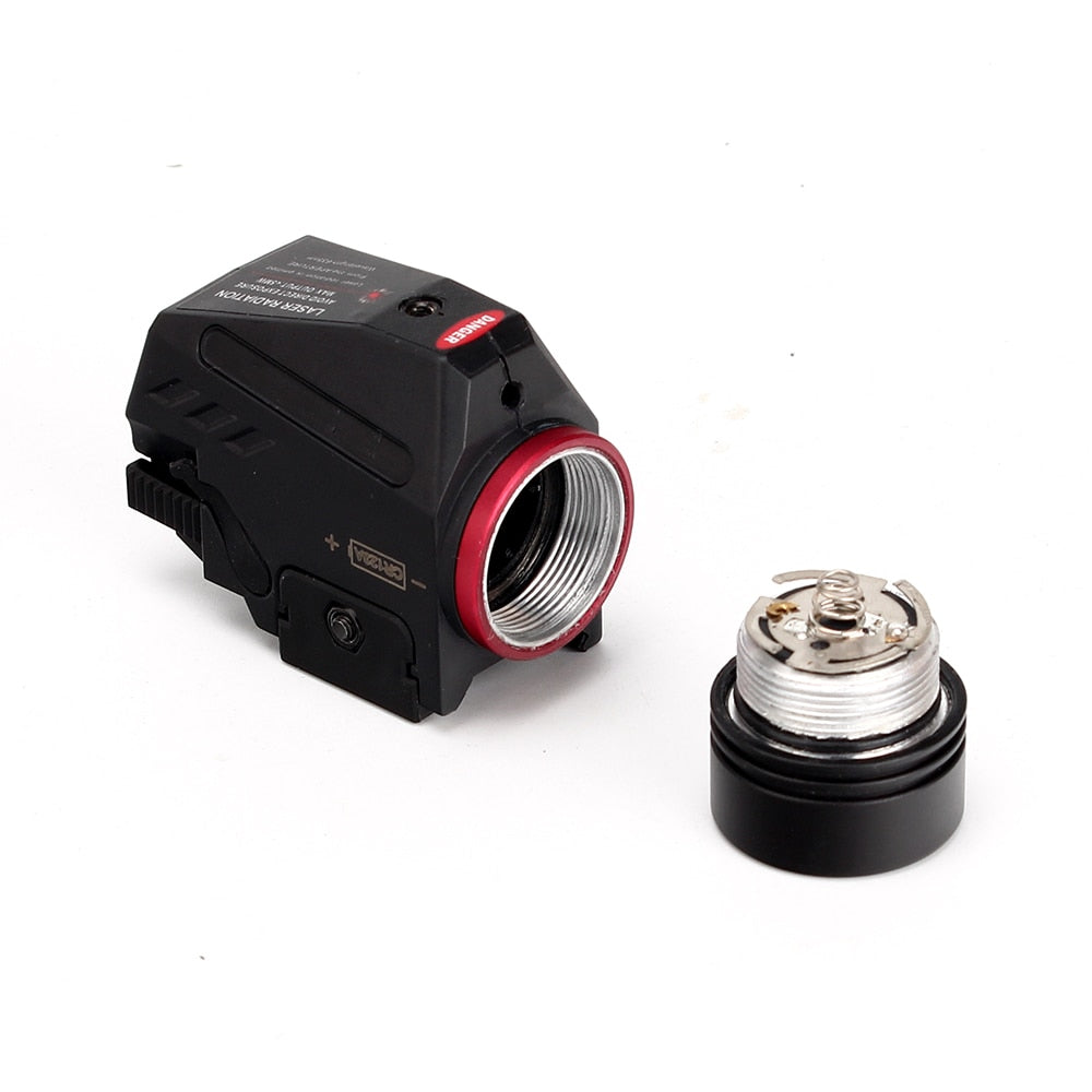 WINFREE Tactical 150 Lumen Red LED Flashlight Integrated Combo For AR AK Picatinny Rail system - Image 7