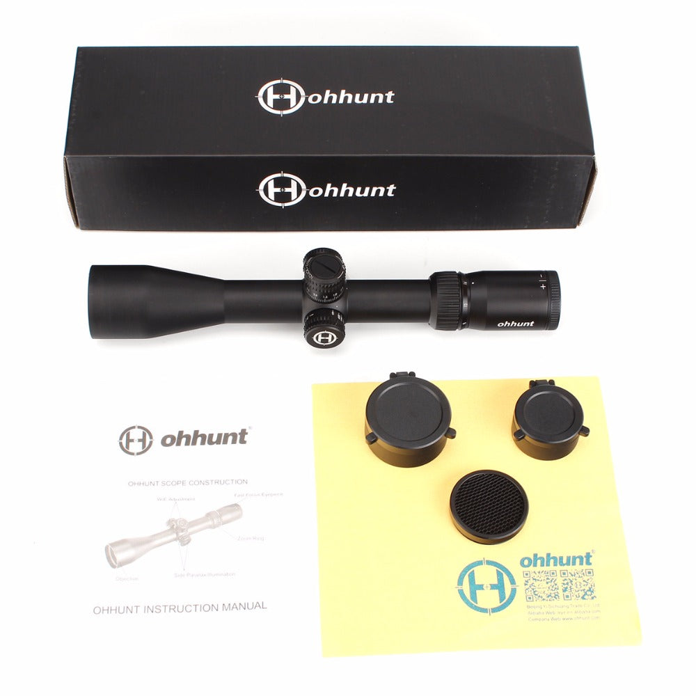 WINFREE Guardian 4-16X44 SF Hunting Rifle Scope 1/2 Half Mil Dot Reticle Side Parallax Turrets Lock Reset - Image 19