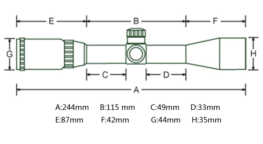WINFREE® WR 1.5-8X24 SFP Compact Rifle Scope - Image 17