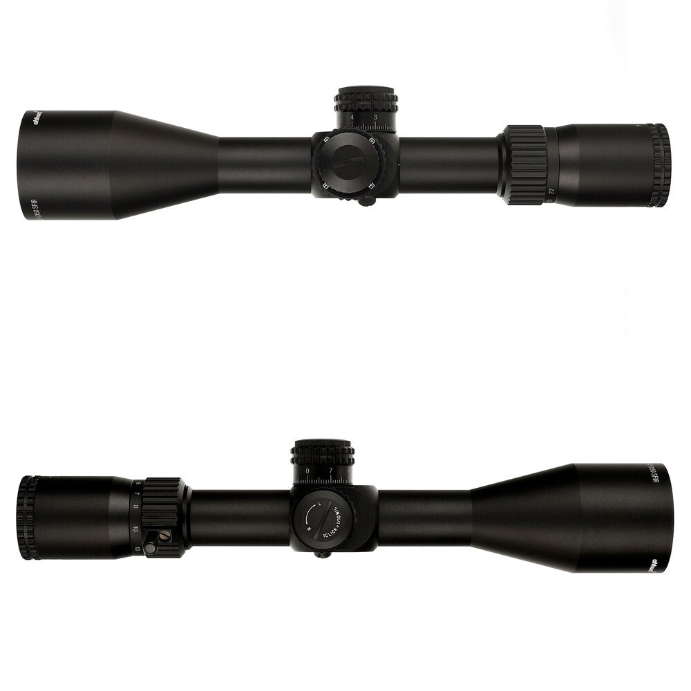 WINFREE® LR 4.5-27x50 SFIR Long Range Rifle Scope Mil Dot Glass Etched Reticle Red Illumination Side Parallax Turrets Lock Reset - Image 14