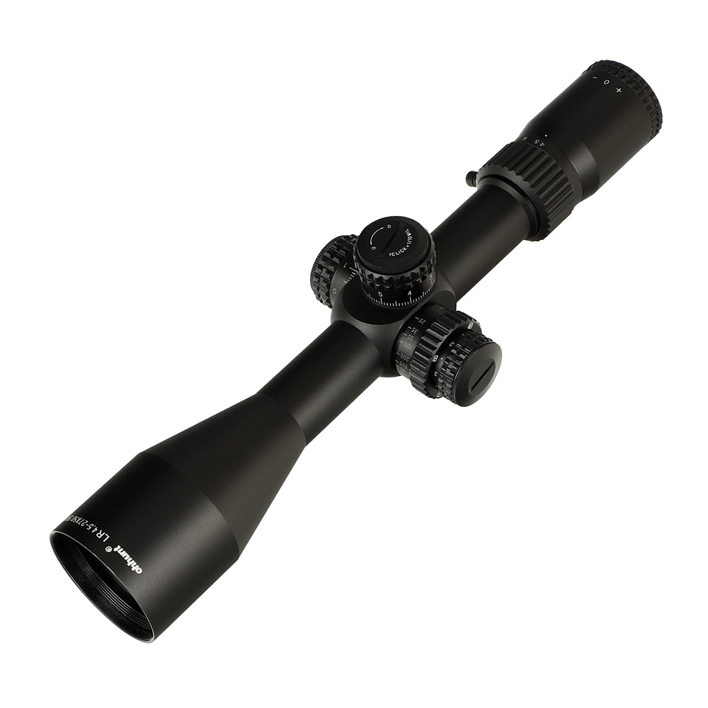 WINFREE® LR 4.5-27x50 SFIR Long Range Rifle Scope Mil Dot Glass Etched Reticle Red Illumination Side Parallax Turrets Lock Reset - Image 12