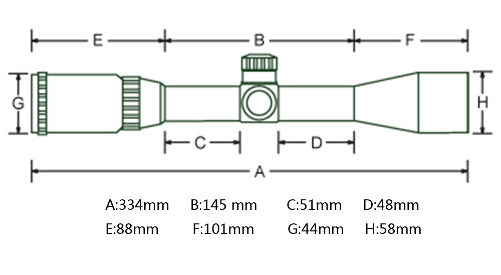 WINFREE® LR 4.5-27x50 SFIR Long Range Rifle Scope Mil Dot Glass Etched Reticle Red Illumination Side Parallax Turrets Lock Reset - Image 15