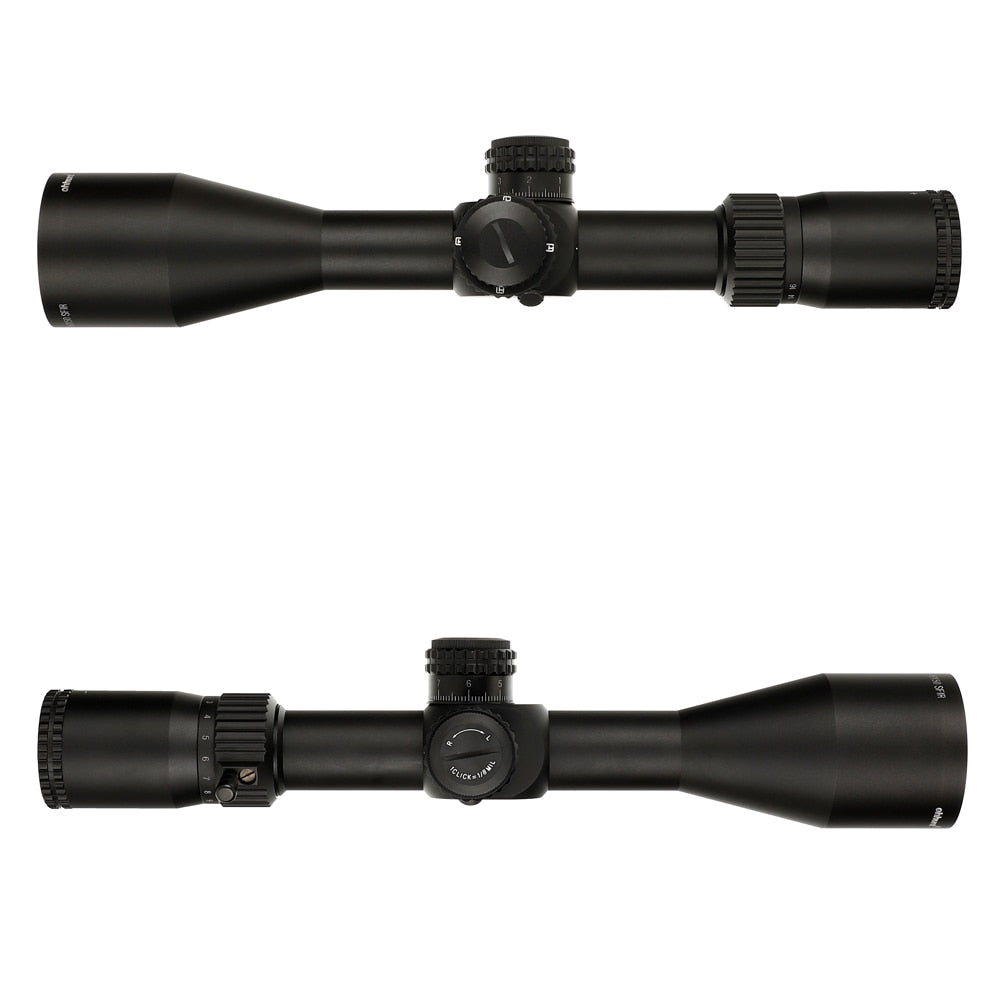 WINFREE® LR 2-16x50 SFIR Tactical Rifle Scope Glass Etched Reticle Side Parallax Turrets Lock Reset Large Hand Wheel - Image 14