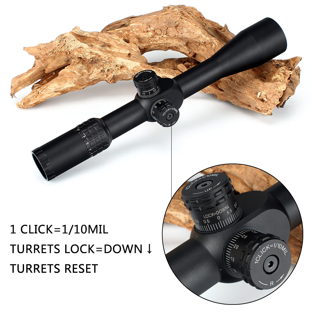 WINFREE MC-Z 4.5-18X44 FFP Rifle Scope Side Parallax Lock Reset Tactical Scope - Image 12