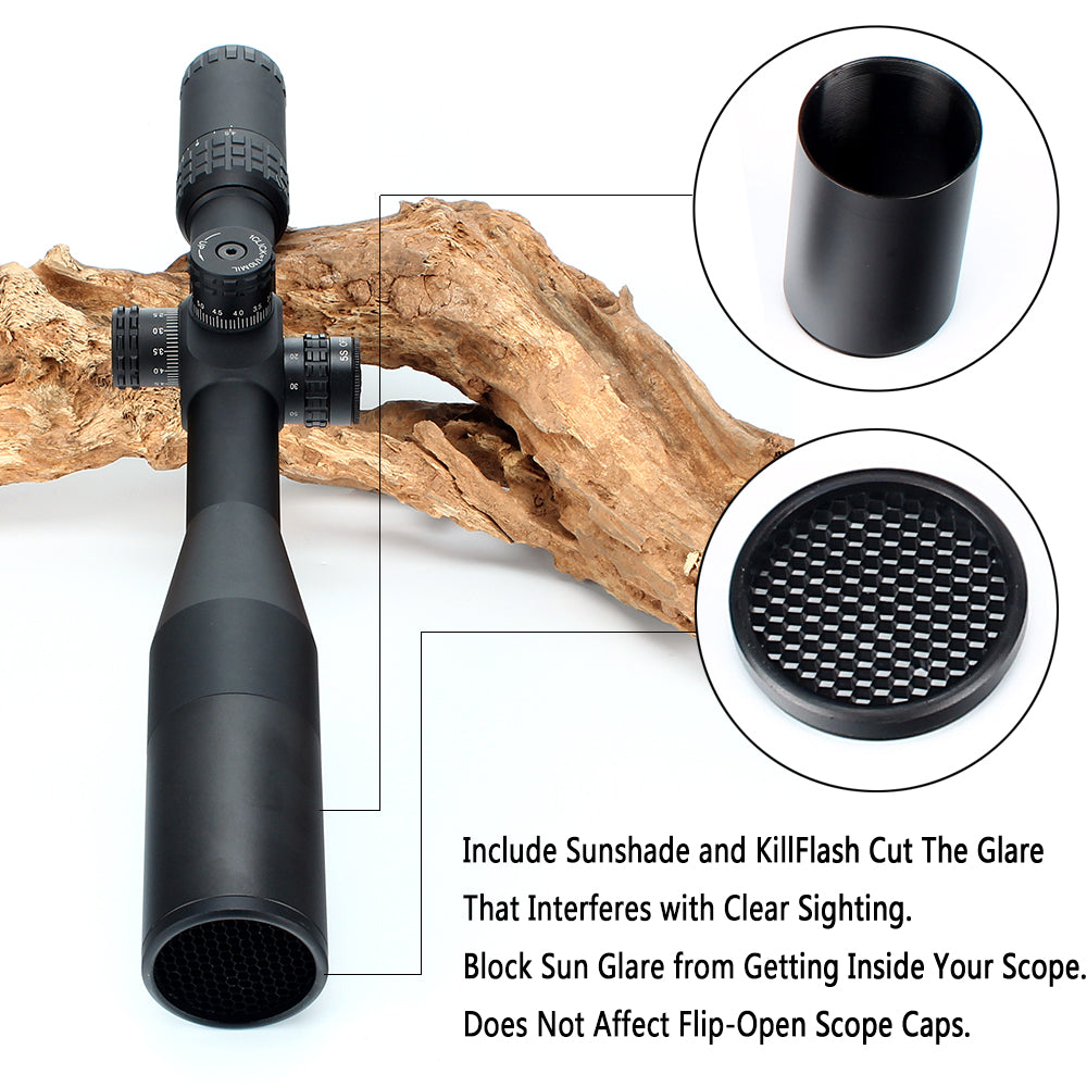 WINFREE MC-Z 4.5-18X44 FFP Rifle Scope Side Parallax Lock Reset Tactical Scope - Image 9