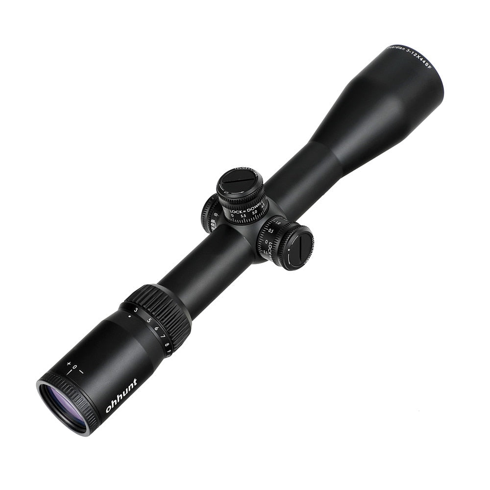 WINFREE Guardian 3-12X44 SF Hunting Rifle Scope 1/2 Half Mil Dot Reticle Side Parallax Turrets Lock Reset Tactical - Image 13
