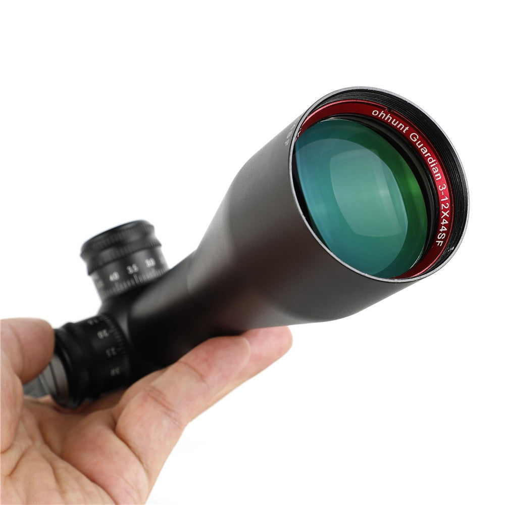 WINFREE Guardian 3-12X44 SF Hunting Rifle Scope 1/2 Half Mil Dot Reticle Side Parallax Turrets Lock Reset Tactical - Image 17