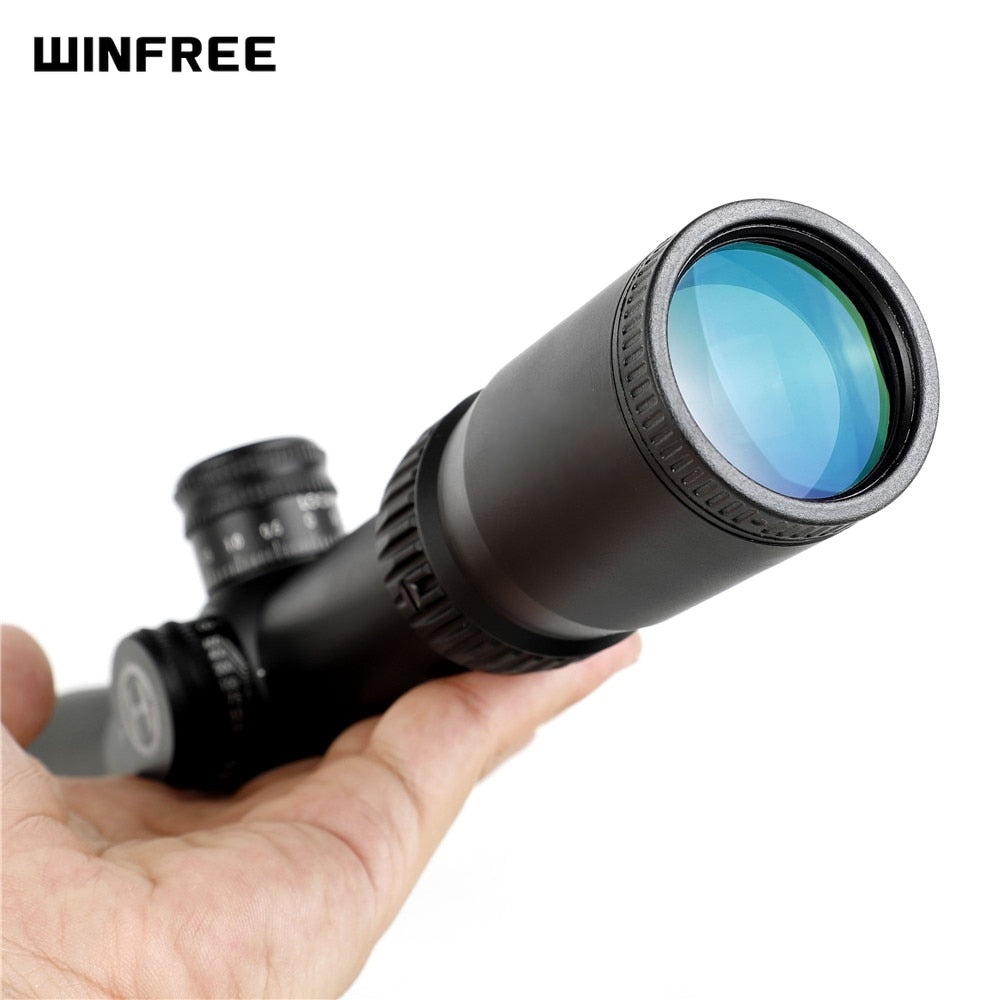 WINFREE Guardian 3-12X44 SF Hunting Rifle Scope 1/2 Half Mil Dot Reticle Side Parallax Turrets Lock Reset Tactical - Image 16
