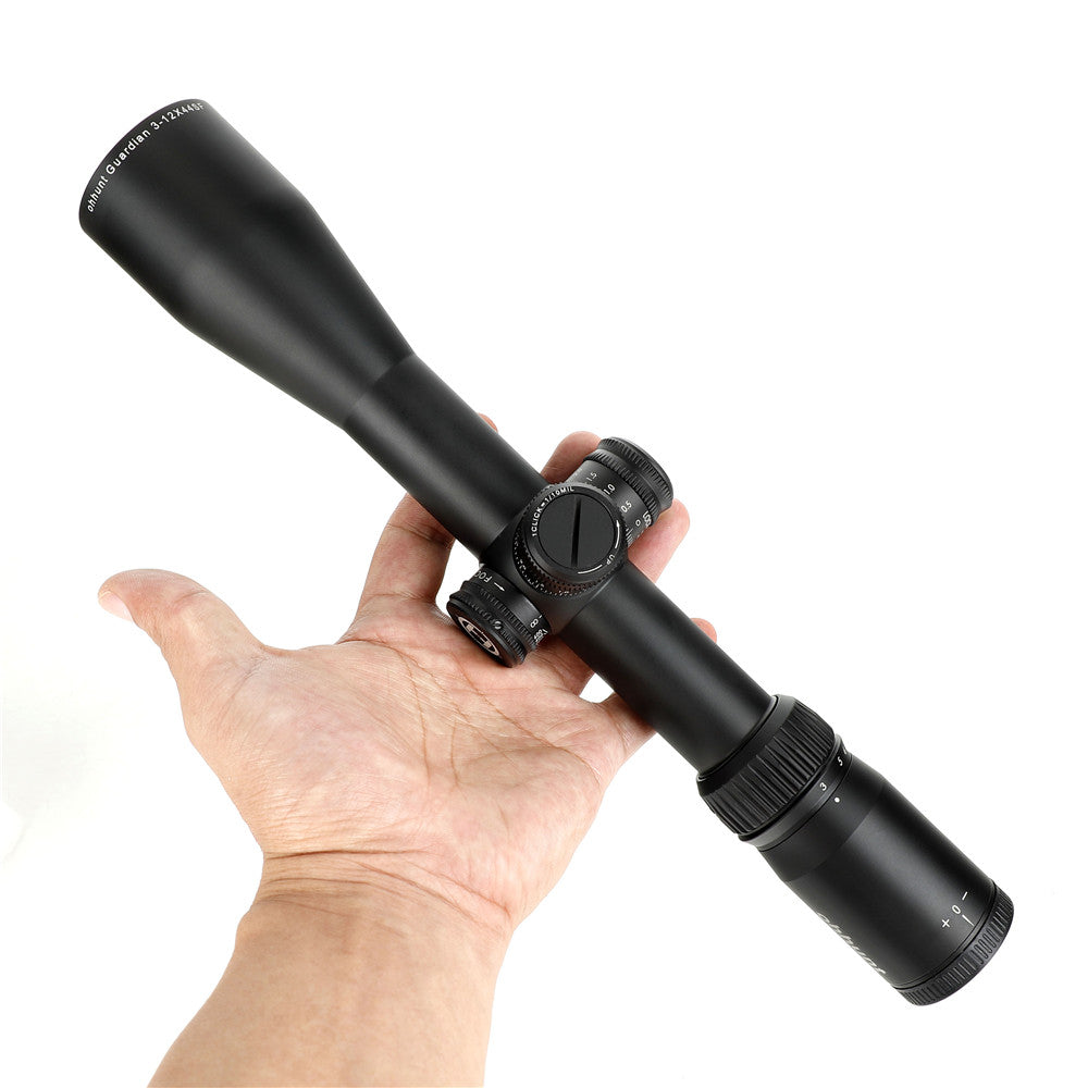 WINFREE Guardian 3-12X44 SF Hunting Rifle Scope 1/2 Half Mil Dot Reticle Side Parallax Turrets Lock Reset Tactical - Image 15