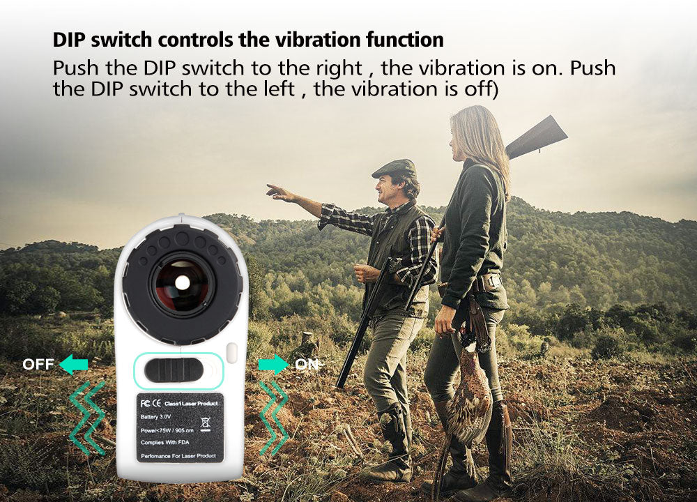 WINFREE 6X Rangefinders 600M Monocular Multifunction LRF Range Finder Distance Meter Echo Sounder - Image 11