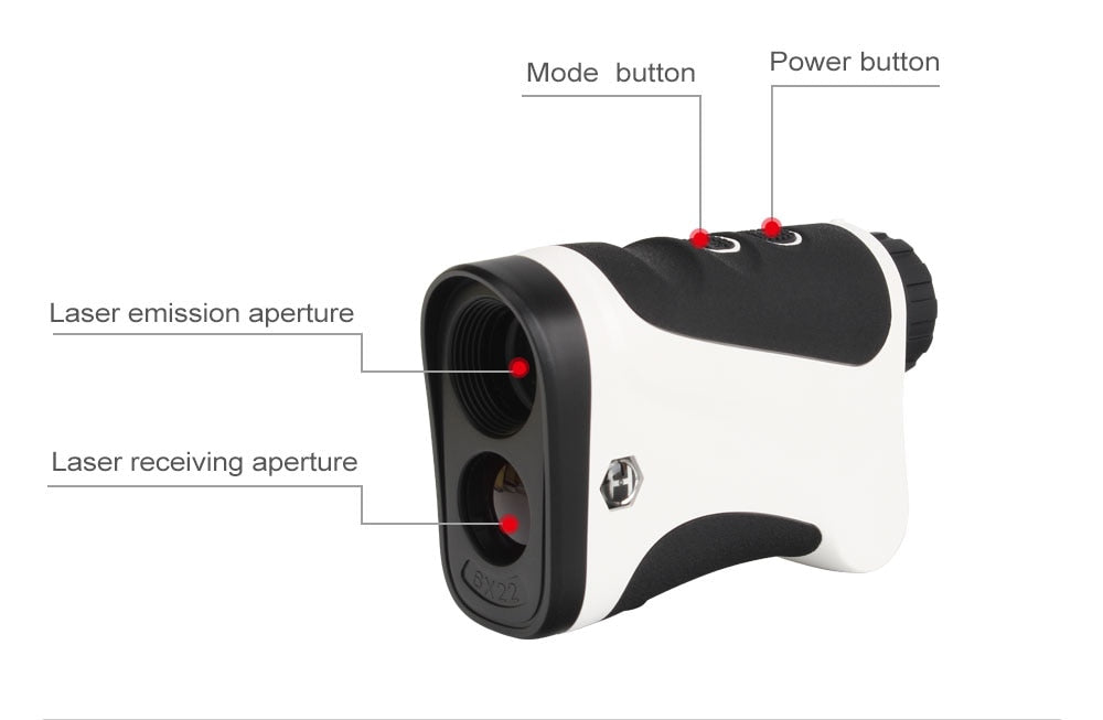 WINFREE 6X Rangefinders 600M Monocular Multifunction LRF Range Finder Distance Meter Echo Sounder - Image 15