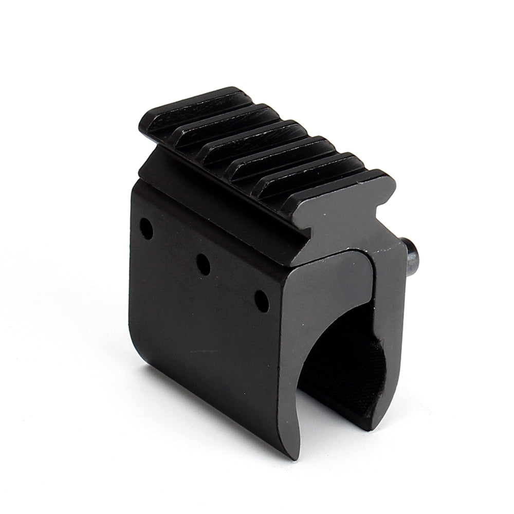 WINFREE Tatcical Barrel Mount with Picatinny Rail for Flashlight & Scope Sight - Image 4