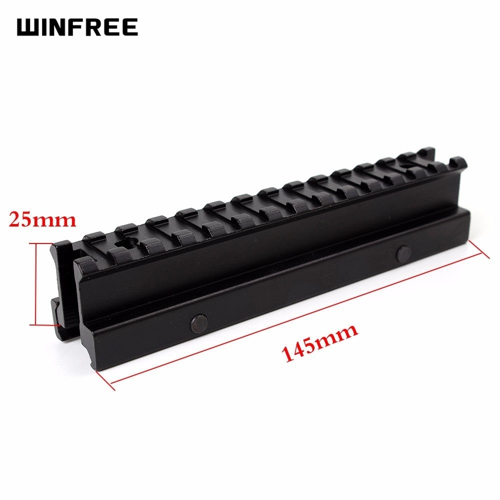 WINFREE 1" See Through Picatinny Riser Mount High Profile fit AR-15 Rifles - Image 7