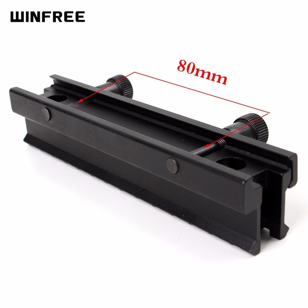 WINFREE 1" See Through Picatinny Riser Mount High Profile fit AR-15 Rifles - Image 8
