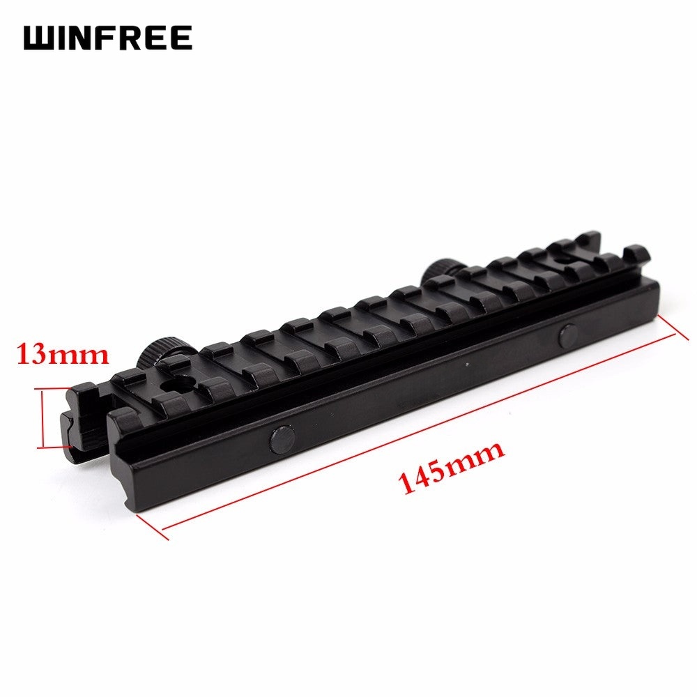 WINFREE 1" See Through Picatinny Riser Mount High Profile fit AR-15 Rifles - Image 10