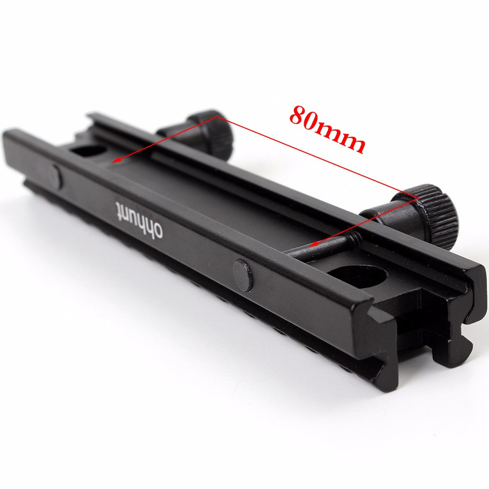 WINFREE 1" See Through Picatinny Riser Mount High Profile fit AR-15 Rifles - Image 11