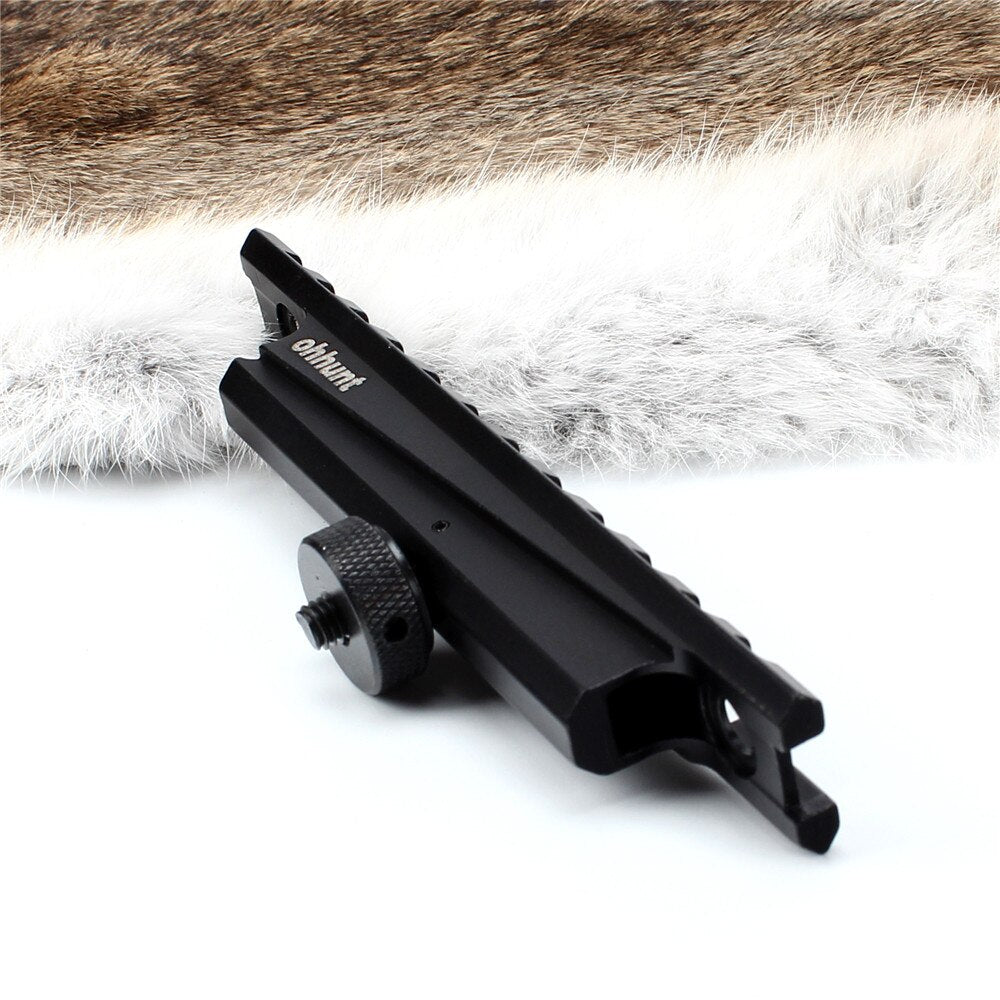 WINFREE Standard AR Carry Handle Rail Mount 12 Slots Picatinny Rail Scope Mount Base - Image 3