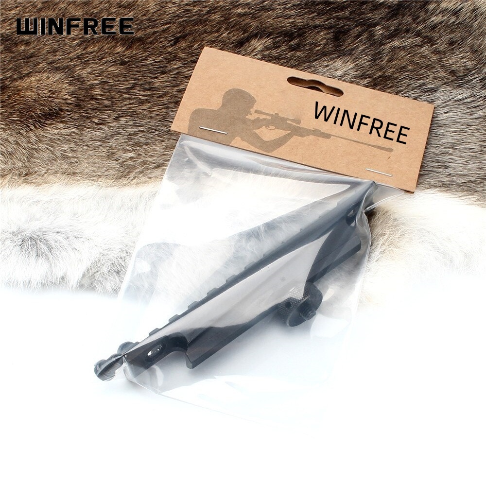WINFREE Standard AR Carry Handle Rail Mount 12 Slots Picatinny Rail Scope Mount Base - Image 5