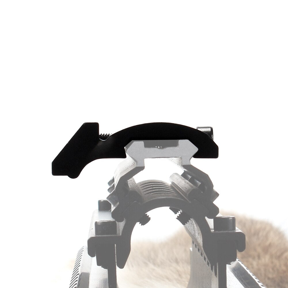 WINFREE Low Profile Offset Picatinny Rail Mount for Red Dot Sight Magnifier Flashlights - Image 8