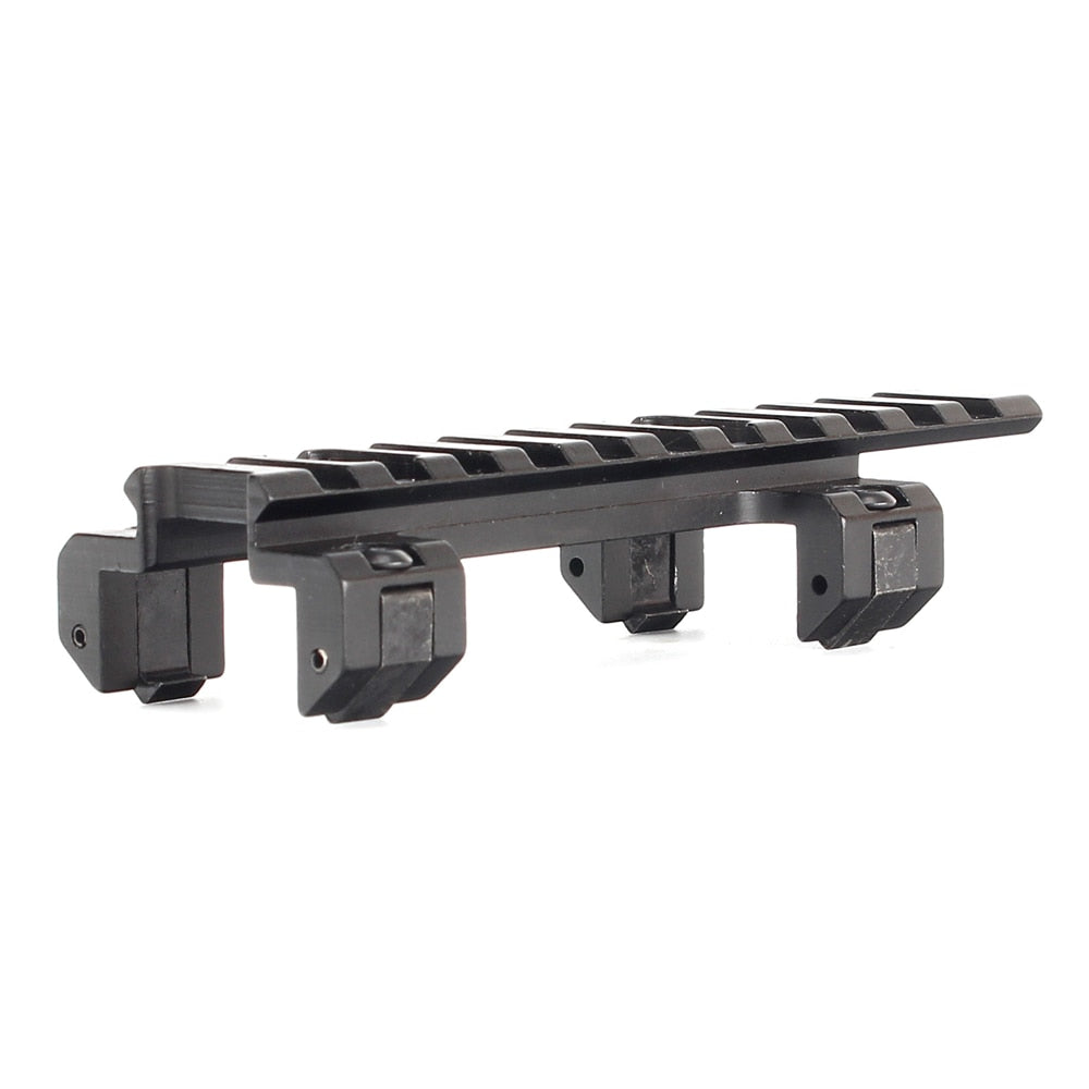 WINFREE ® Bidirectional MP5 Claw Optic Mount Picatinny Rail - 120mm Low Profile - Image 8