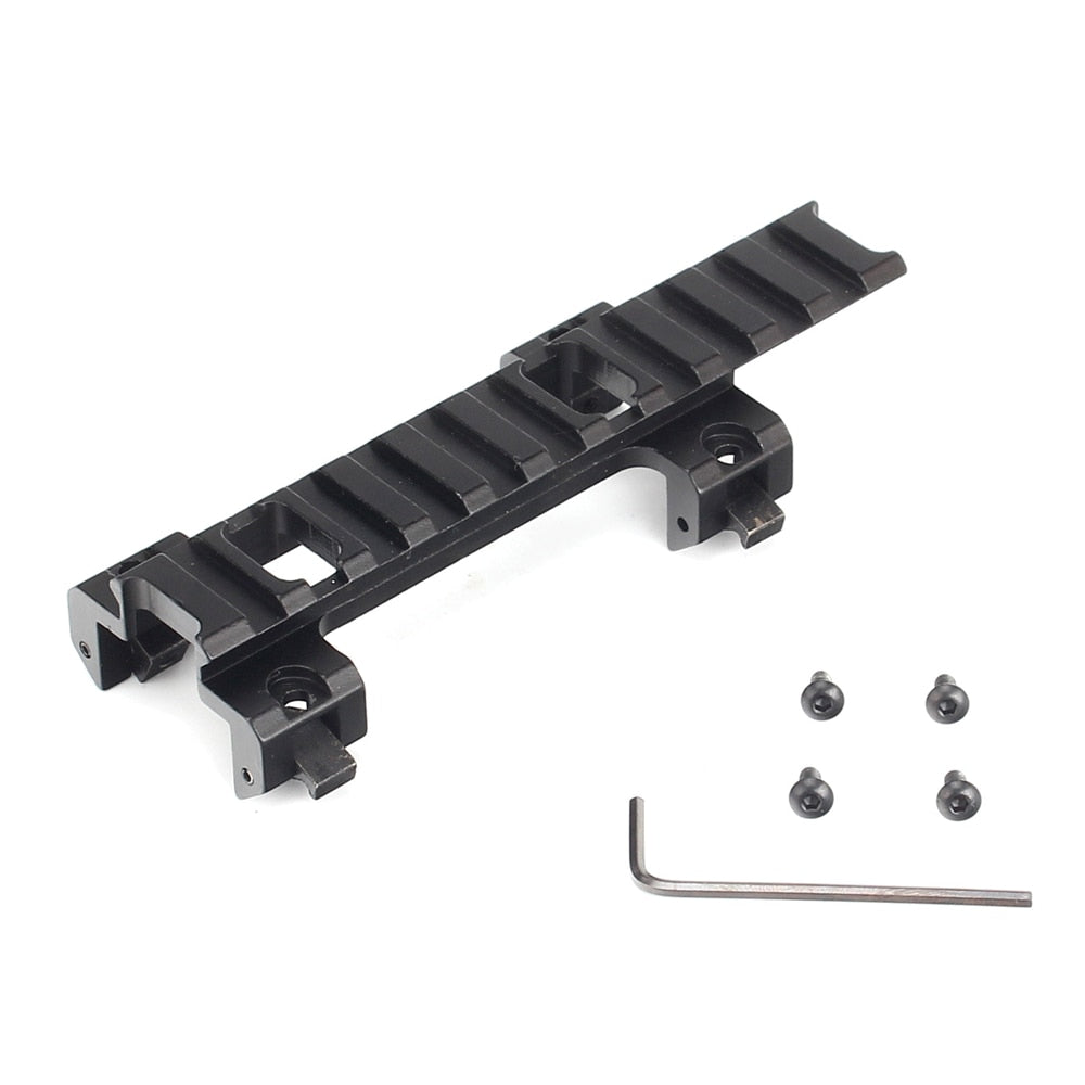 WINFREE ® Bidirectional MP5 Claw Optic Mount Picatinny Rail - 120mm Low Profile - Image 7