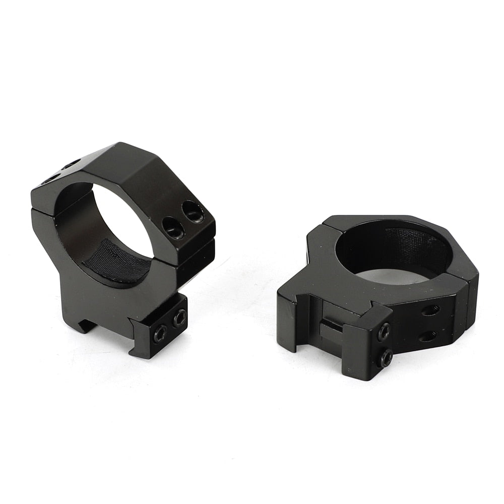 WINFREE ® 35mm Scope Rings fit Picatinny Rail 2PCs - Medium Profile - Image 3