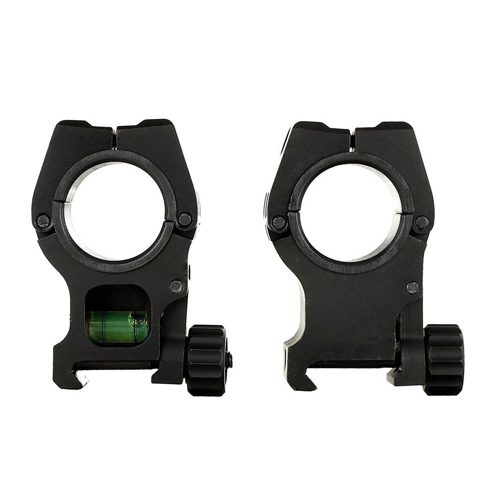 WINFREE 1 inch Picatinny 30mm Scope Rings Mount with Bubble Level 2Pcs Rilfescopes Mounts - Image 7