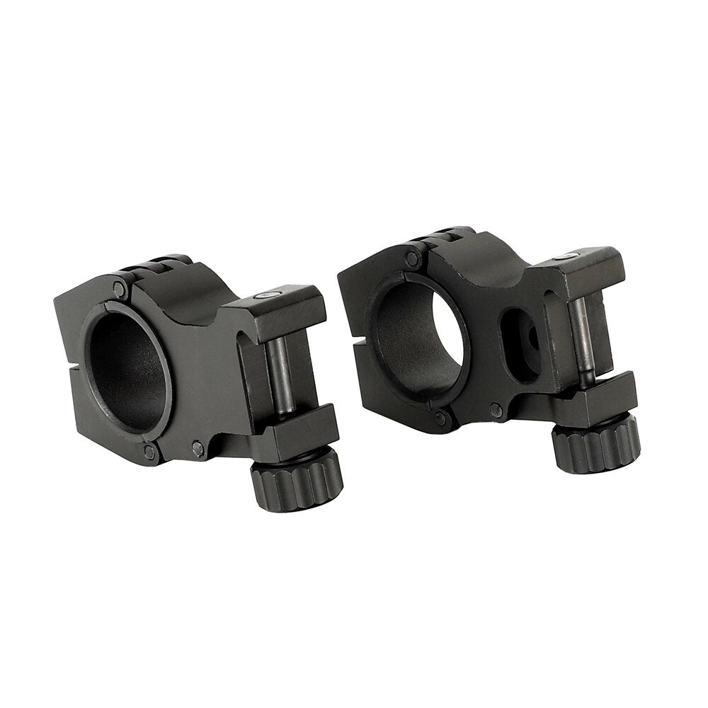 WINFREE 1 inch Picatinny 30mm Scope Rings Mount with Bubble Level 2Pcs Rilfescopes Mounts - Image 6