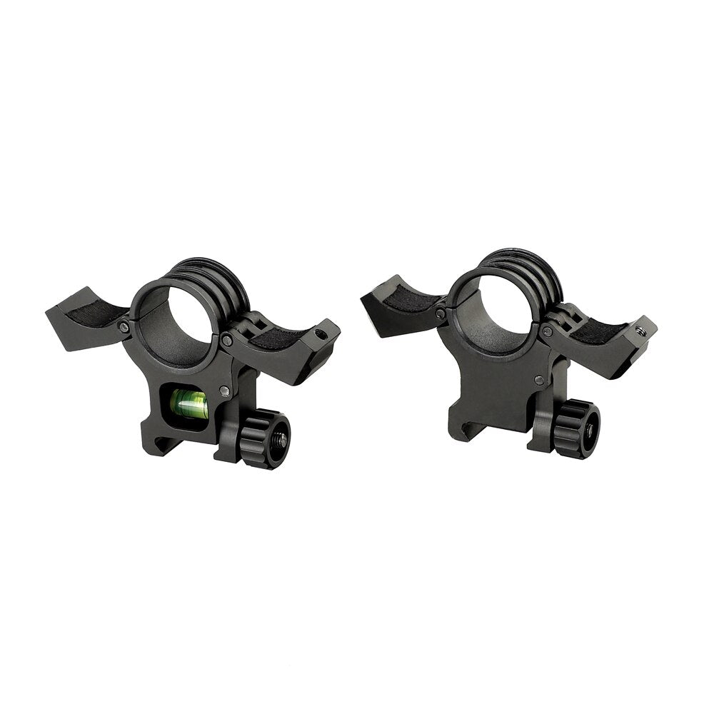 WINFREE 1 inch Picatinny 30mm Scope Rings Mount with Bubble Level 2Pcs Rilfescopes Mounts - Image 4