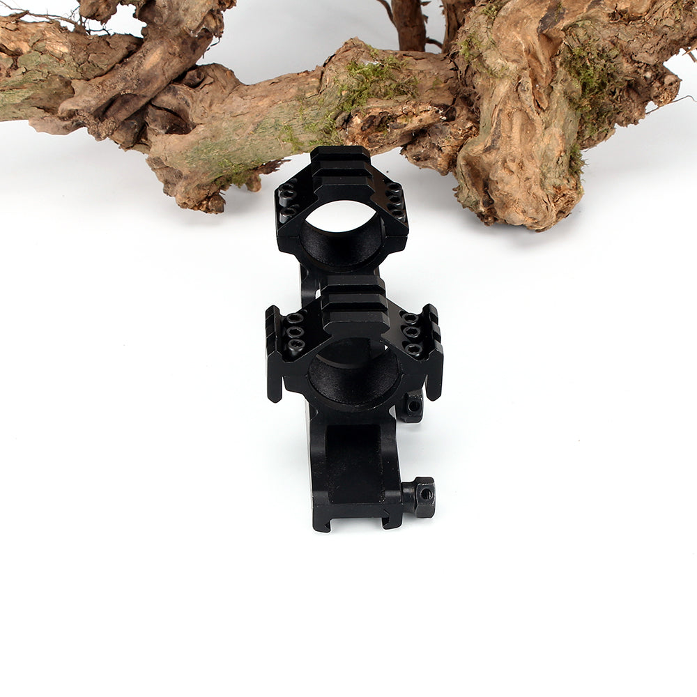 WINFREE Dual Use 30mm Cantilever Rifle Scope Mount with Top Picatinny Rail - Image 6