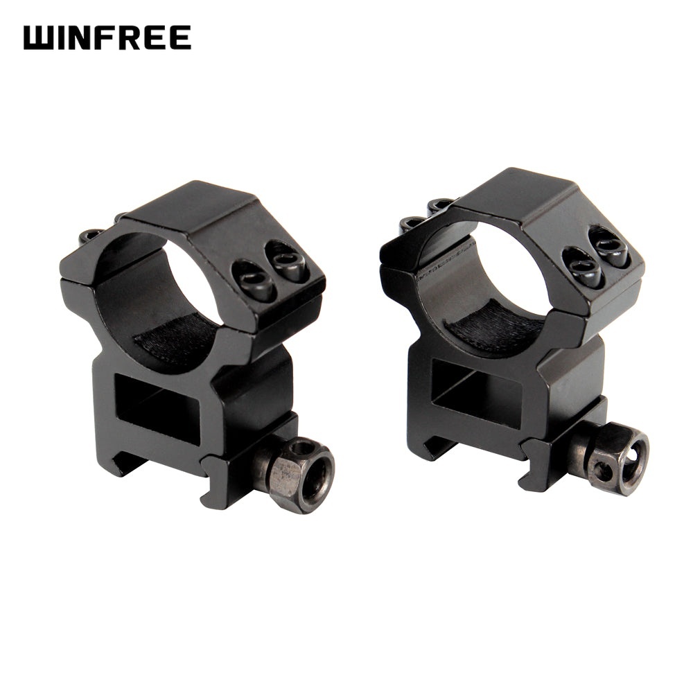 WINFREE 1 inch Picatinny Rifle Scope Rings High Profile 2PCs - Image 2