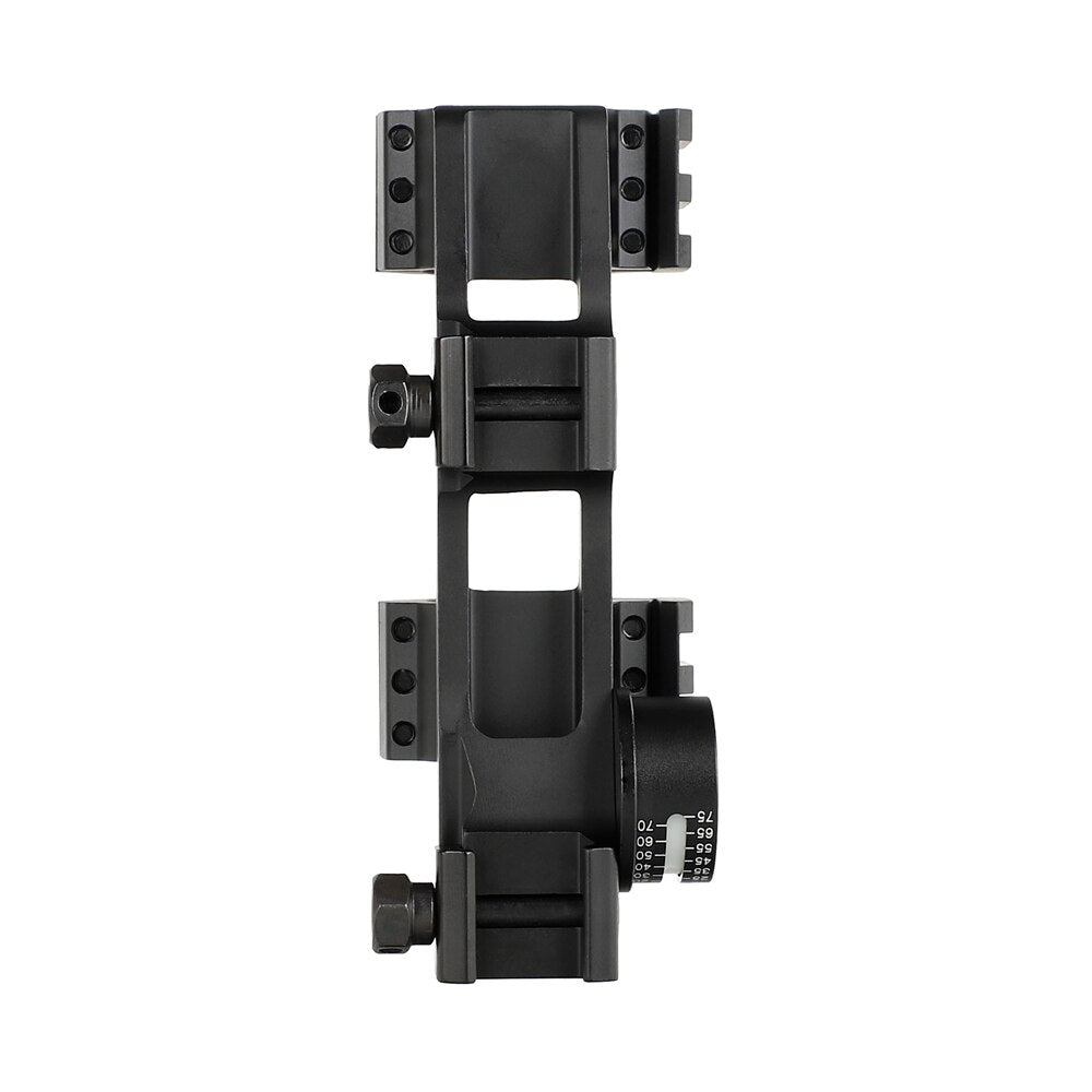 WINFREE 20 MOA Picatinny Scope Mount Extended Rings with Angle Cosine Indicator Kit Bubb Level for 1 inch/30mm Tube - Image 4