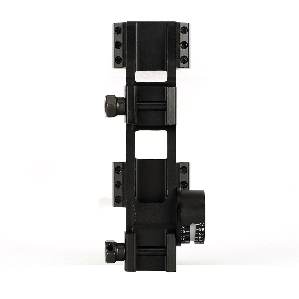 WINFREE 1 inch 30mm Picatinny Mount with Angle Cosine Indicator Kit Bubb Level and Top Rail - Image 5