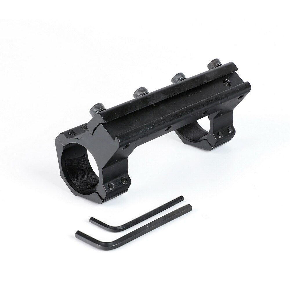 WINFREE 1 inch Integral Scope Rings Mount High Profile 12cm Long with Stop Pin for 11mm Dovetail Rail .22 Airgun - Image 6