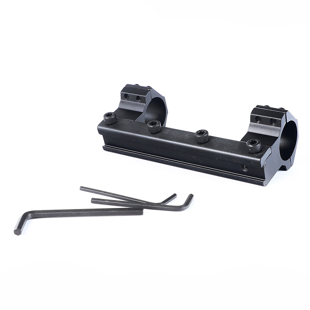 WINFREE 1 inch Integral Scope Rings Mount High Profile 12cm Long with Stop Pin for 11mm Dovetail Rail .22 Airgun - Image 5